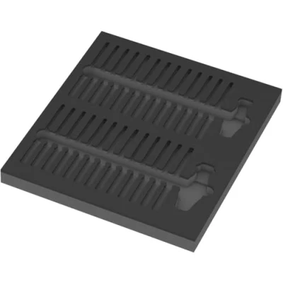 Immagine di Wera 9851 Termoformato in spugna per Kraftform Kompakt VDE Set 1, senza utensili, 344 x 30 392 mm