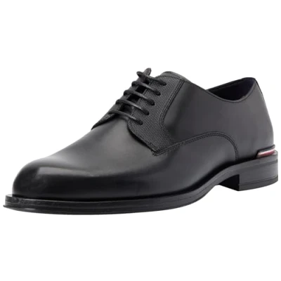 Immagine di Tommy Hilfiger CORE SHOE Stringate eleganti, Uomo, Taglia: 42, Black Pelle