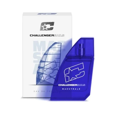 Immagine di Challenger Sails Maestrale EDT 100ml Eau de Toilette Uomo, Fragranza Fresca e Intensa, Perfetta per Ogni Occasione