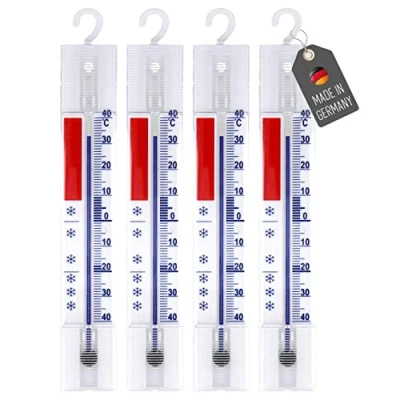 Immagine di Lantelme 4 pcs Set frigorifero, congelatore, frigo, frigorifero termometro Analogico 4884