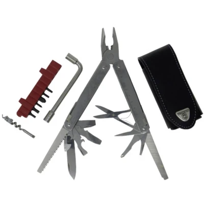 Immagine di Victorinox Swiss Tool X Plus Ratchet 38 Functions Tawny Leather Multitool