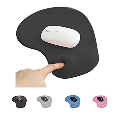 Immagine di SHESHY Mousepad Poggiapolsi,Tappetino per Mouse,Gaming Mouse Pad con poggiapolsi Comodo Supporto in Gel Polso Base Gomma Antiscivolo，Ergonomico