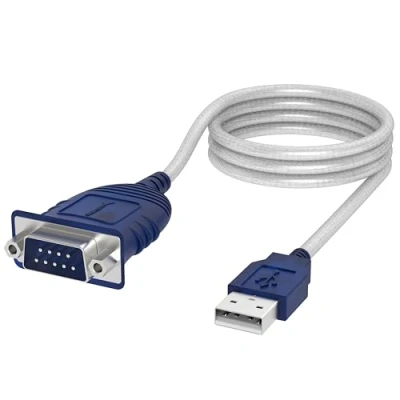 Immagine di Sabrent Cavo da USB a Seriale [9 Pin] DB 9 RS 232, Convertitore Chipset Prolifico con Dadi Esagonali, [Windows 11/10/8.1 8/7/VISTA/XP, Mac OS X 10.6 e Versioni Successive] 1,8 m (CB 9P6F)