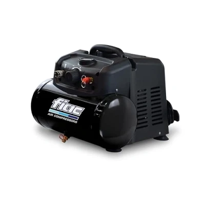 Immagine di FIAC Compressore d&#039;Aria Portatile CUBY, Aria Senza Olio, Pressione Massima 8 Bar, Potenza 1.5 CV, Serbatoio 6 Litri, Rumorosità 97 dB