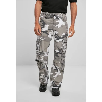 Immagine di Brandit PURE Vintage Pantaloni cargo, Uomo, Taglia: 3XL, Snowcamo