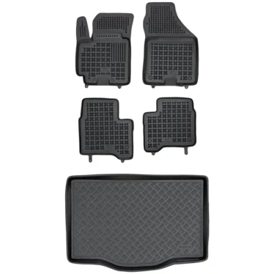 Immagine di M MOTOS Set di tappetini in gomma e Pe per il bagagliaio Suzuki Swift V dal 2019 Migliorate vostro comfort viaggio con tappetino antiscivolo auto t