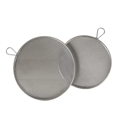 Immagine di Fackelmann Frangifiamma in acciaio inossidabile Ø17 e Ø20 cm, Set 2pz Lavabile lavastoviglie, resistente alle alte temperature Diversi diametri, Acciaio, Colore Grigio