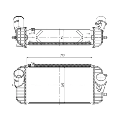 Immagine di NRF 309066 Intercooler
