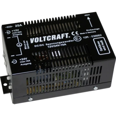 Immagine di VOLTCRAFT 12/10 Convertitore DC/DC 12 V/DC 24 V/DC/10 A 240 W