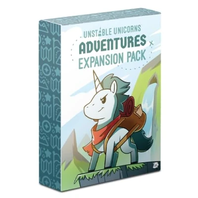 Immagine di TeeTurtle Pacchetto espansione Unstable Unicorns Adventures, gioco di carte (versione inglese), dai 14 anni in su, 2 8 giocatori, tempo gioco: 30 45 minuti