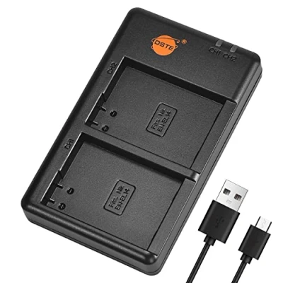 Immagine di DSTE MH 24 Batteria USB Dual Quick Caricatore Compatibile per EN EL14,EN EL14a,Nikon Coolpix P7000, P7100, P7700, Df, D3400, D3500, D5100, D5200, D5300