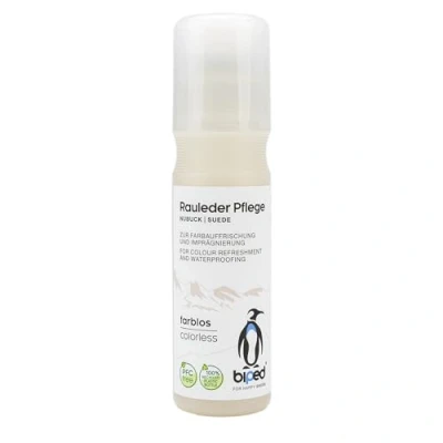 Immagine di biped trattamento pelle scamosciata ravvivare il colore e impregnare velluto nabuk stick con applicatore spugna 75 ml z2790 (incolore)
