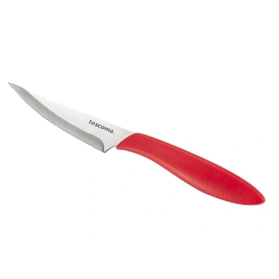 Immagine di Tescoma Pizza Presto Coltelli, Set 6 Pezzi, Lunghezza Lama 10 cm, Rosso