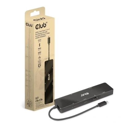 Immagine di club3D Docking station USB C® C Dock Adatto per marchio: Club 3D Alimentazione