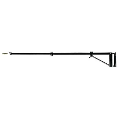 Immagine di Manfrotto 098SHB Giraffa Boom con Montaggio a Parete, Corta, Nero