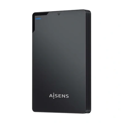 Immagine di AISENS ASE 2520B Scatola esterna 2,5&quot; 9,5 mm Sata A USB 3.0/Usb3.1 Gen1, nera