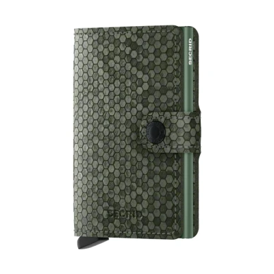 Immagine di Secrid Miniwallet Hexagon Green Incisione gratuita