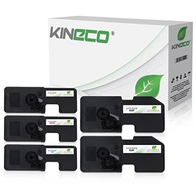 Immagine di Kineco 5x toner sostituisce TK5240 2x bk 1x cmy Multipack per Kyocera Ecosys M5526cdw P5026cdn