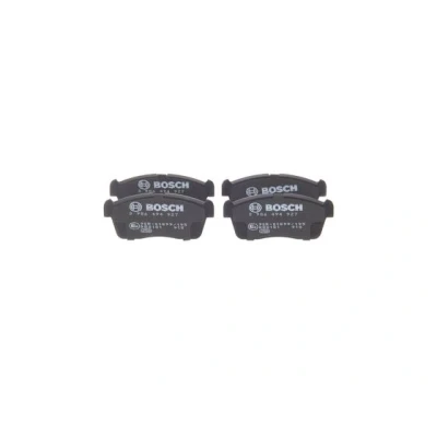 Immagine di BOSCH 0 986 494 927 Kit pastiglie freno Low Metallic con segnalatore usura integrato SUZUKI: Ignis 2, III, Celerio, DAIHATSU: Sirion II, Cuore 7