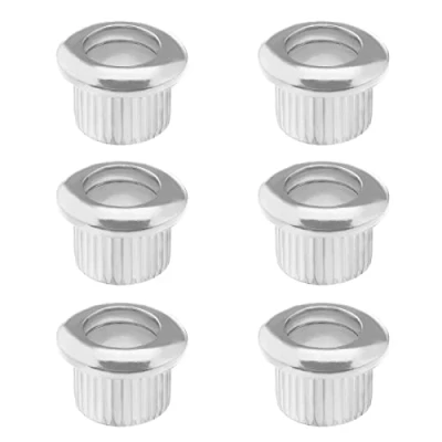 Immagine di EMSea 6PCS Chitarra Corde Puntali Tuners Conversione Boccole Attraverso Corpo Supporti Tappi Stringa per Elettrica Strumenti Musicali Accessori Argento