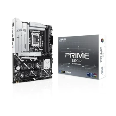Immagine di ASUS Intel PRIME Z890 P, Scheda Madre ATX, 14+1+2+1 Fasi di Alimentazione, Slot DDR5, PCIe 5.0, GPU Nuova Generazione, Porta USB C 20Gbps, 4 M.2, Q Release