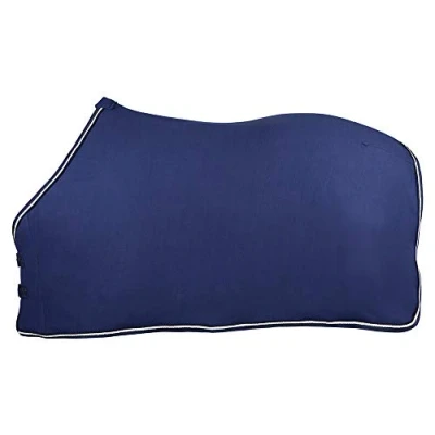 Immagine di PFIFF 101496 Pferde Polarfleece Decke Pauline, Fleecedecke Pferdedecke, Blau 135