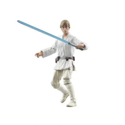 Immagine di Hasbro Star Wars The Vintage Collection, Luke Skywalker, action figure per adulti ispirata al film &quot;Star Wars: Una nuova speranza&quot;, da 9,5 cm