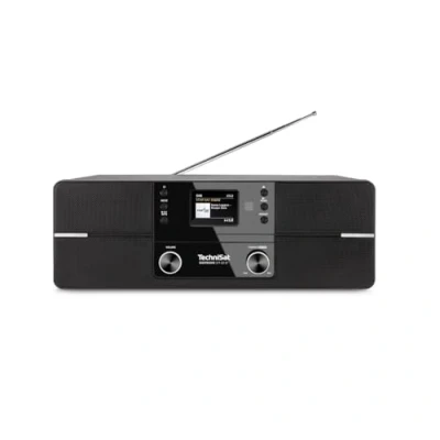 Immagine di TechniSat DIGITRADIO 371 CD BT Radio digitale Stereo (DAB+, VHF, Lettore CD, Bluetooth, Display a colori, USB, AUX, Ingresso per cuffie, Impianto compatto, Sveglia, Telecomando), Bianco