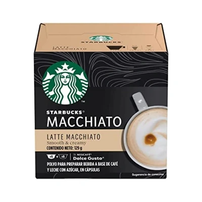 Immagine di STARBUCKS Nescafé Dolce Gusto Latte Macchiato, caffè, Latte, Capsule di 12