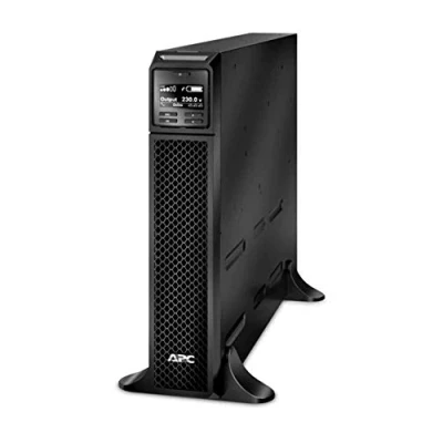 Immagine di APC Smart UPS SRT SRT2200XLI Gruppi di continuità (UPS) 2200VA (8) IEC C13, (2) C19, Console controllo e stato LCD multifunzione