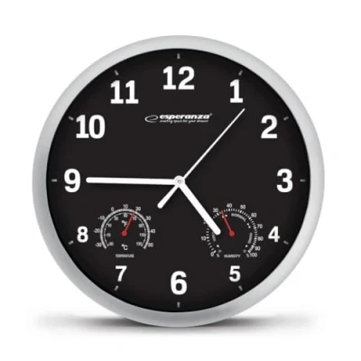 Immagine di ESPERANZA RELOJ DE PARED Lyon EHC016K Color Negro