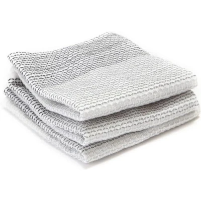 Immagine di Full Circle FC10206GY Tidy Dish Cloths, Asciugamani da Cucina, Grigio, un pacco con 3 pezzi