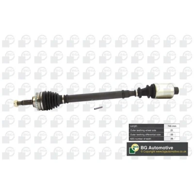 Immagine di BGA DS7320RA Albero motore / Semiasse Assale anteriore Dx 733, 733 RENAULT: CLIO 2, Kangoo I, I Express