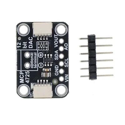 Immagine di Convertitore Analogico Digitale DAC, MCP4725 12 Bit Modulo Convertitori con Memoria EEPROM