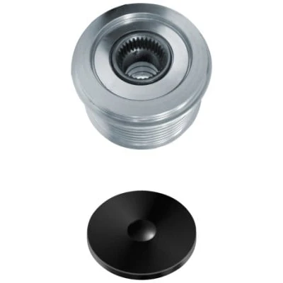 Immagine di HELLA 9XU 358 039 081 Puleggia Alternatore 38,7 con calotta/coperchio NISSAN: Qashqai / Qashqai+2 I, NP300 Navara Pick up, Pathfinder 3