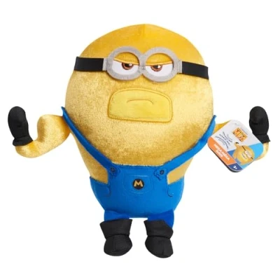 Immagine di Just Play Illumination Minions Cattivissimo Me 4 Squooshy peluche Mega Dave, giocattoli per bambini dai 3 anni in su