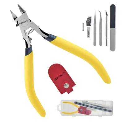 Immagine di BOOSDEN Gundam, kit di attrezzi per modellismo, 13 pezzi, set hobby, strumenti base riparazione e fissaggio