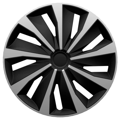Immagine di AutoStyle PP 5394SB Copricerchi 14Inch nero/argento