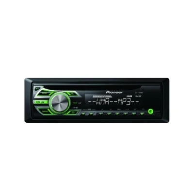 Immagine di Pioneer DEH 150MPG Autoradio CD, Display LCD, AM/FM, 200 W, Nero/Verde