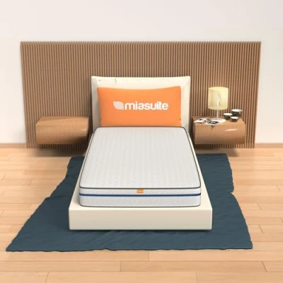 Immagine di miasuite i sogni italiani Materasso Memory Foam Singolo 80X190 H 15 CM per STRUTTURE Pieghevoli Ortopedico DETRAIBILE Simple
