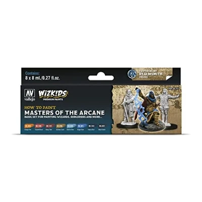 Immagine di Acrylicos Vallejo 080257 WizKids Master of the Arcano, 8 x ml