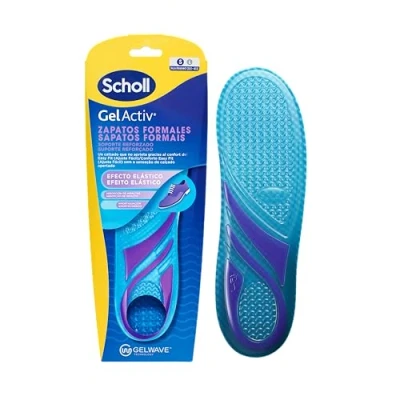Immagine di Scholl GelActiv scarpe Formali Uomo Design aderente per un uso quotidiano con da sera, elasticità extra la tecnologia GelWave Taglia 40 46,5