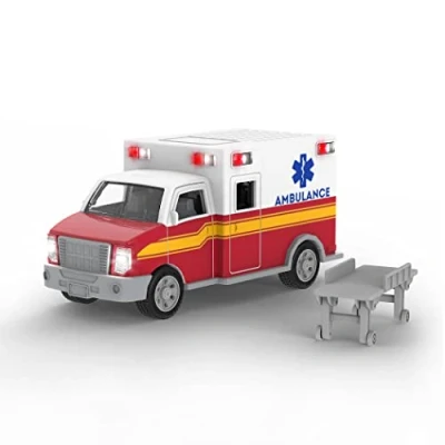 Immagine di Driven by Battat Mini Ambulanza Ambulancia Veicoli, Multicolore, WH1206C6Z