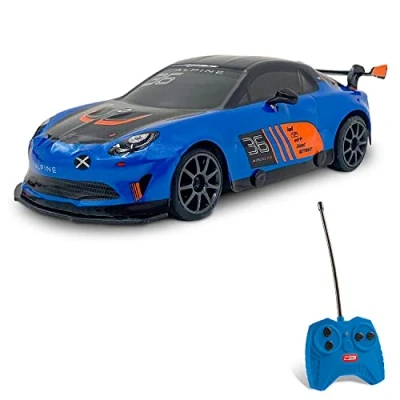 Immagine di Mondo Motors, RENAULT ALPINE GT4, Modello in Scala 1: 24, fino a 8 km/h di Velocità, Auto Giocattolo per Bambini 63606