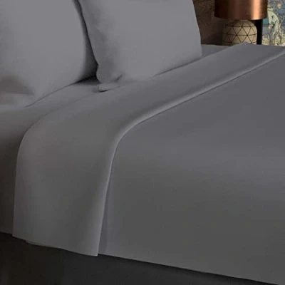 Immagine di Soleil d&#039;ocre Uccisione Plat, Cotone, Grigio, 180 x 290 cm