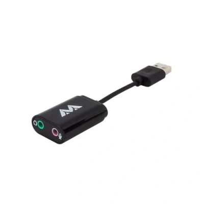Immagine di AntLion Stereo esterno USB a 3,5 mm per cuffie/microfono scheda audio