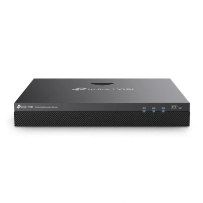Immagine di TP Link VIGI NVR2016H Videoregistratore di rete a 16 canali, registrazione continua 24/7, 8 MP, H.265+, ONVIF, fino 10 TB, monitoraggio remoto, audio bidirezionale, Business Surveillance Security