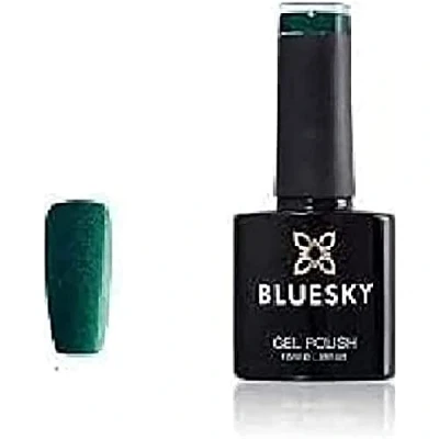 Immagine di Bluesky Smalto Per Unghie Gel, Xk48, Buio Verde, Bagliore, Luccichio (Per Lampade Uv E Led) 10 Ml