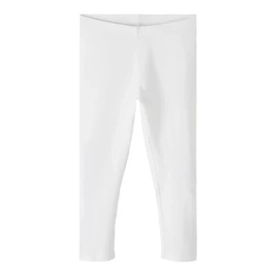 Immagine di Name It Nkfvivian Capri Legging Ff Noos, Leggings Bambine e ragazze, Bianco (Bright White), 152