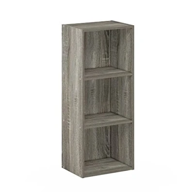 Immagine di Furinno Luder Libreria a 3 ripiani aperti, Rovere Francese